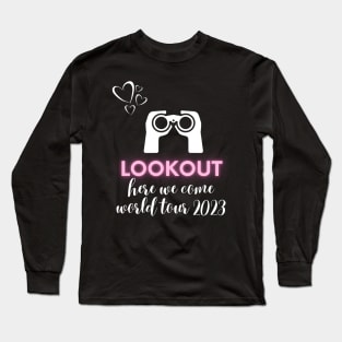 scentsy lookout, here we come, world tour 2023 Long Sleeve T-Shirt